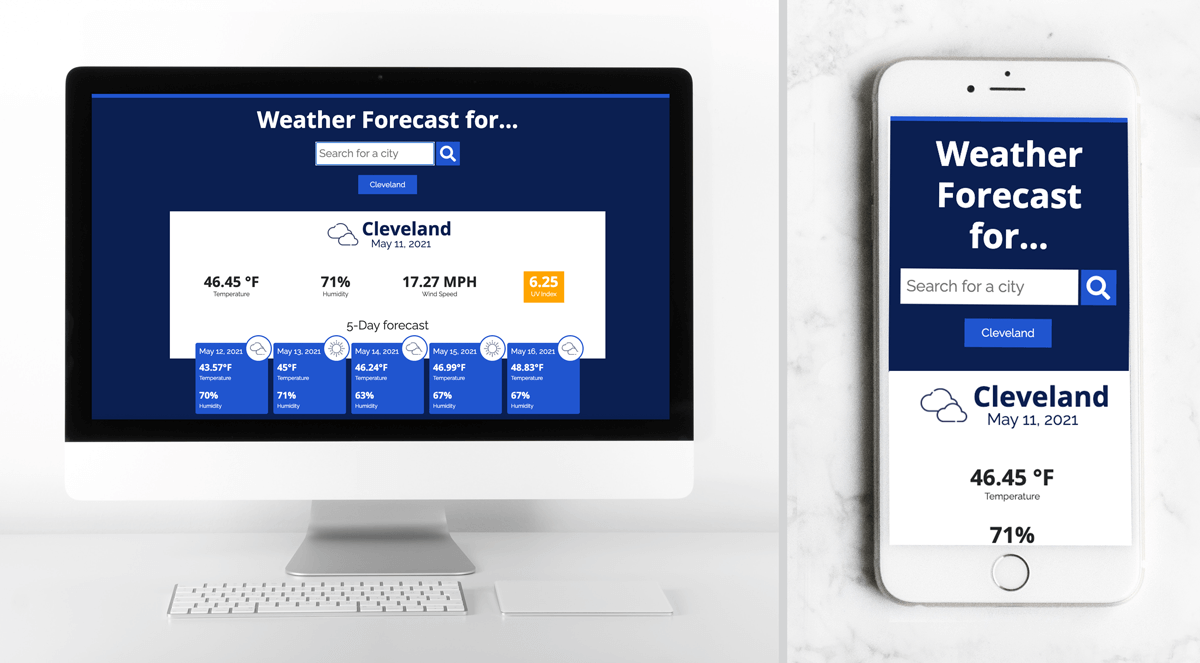 Weather Dashboard App